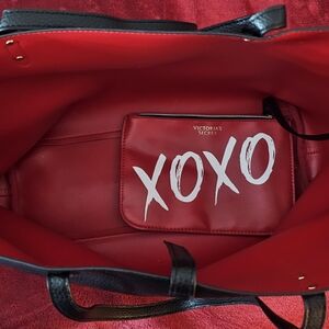 Victoria's Secret Red Tote Bag